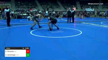 145 lbs Consolation - Erik Mccown, Raw vs Dante Hutchings, Pomona Elite