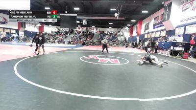 113 lbs Quarterfinal - Oscar Mercado, Montclair vs Andrew Reyes Jr., Pacifica/GG