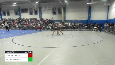 160 lbs Round Of 16 - John Crabtree, Lowell vs Emanuel Psikarakis, Needham