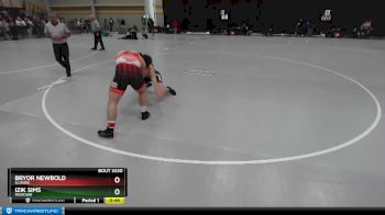 190 lbs Cons. Round 5 - Bryor Newbold, Illinois vs Izik Sims, Missouri