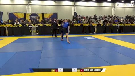 Emily Ann Allport vs Kara Marie Vislosky 2024 World IBJJF Jiu-Jitsu No-Gi Championship