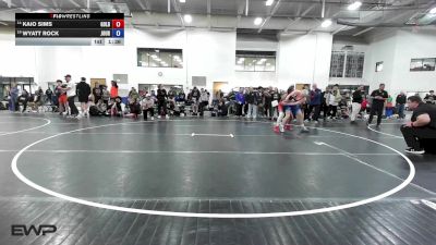 132 kg Rr Rnd 1 - Kaio Sims, Gold Rush Wrestling vs Wyatt Rock, Journeymen Wrestling Club