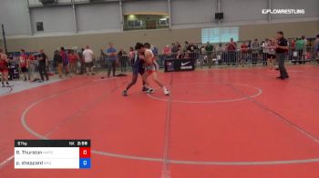 67 kg Consi Of 8 #1 - Bryce Thurston, Northern Illinois RTC vs Pernevlon Sheppard, GRIZZLY WC