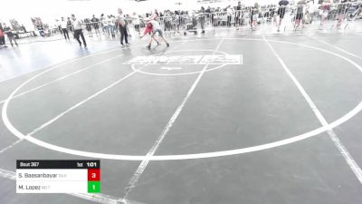 138 lbs Round Of 32 - Soderdene Baasanbayar, Silverback WC vs Matthew A Lopez, No Team