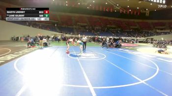 3A Boys 165 lbs Cons. Round 3 - Lane Gilbert, Banks Boys vs Masyn Lindsey, McLoughlin Boys