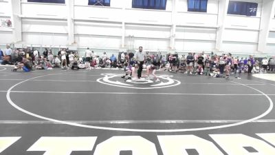 97 lbs Round Robin 2 - Addie Saussol, Heart Of A Lioness vs Cali Otero, Ohio Skibidi Rizzlers Purple