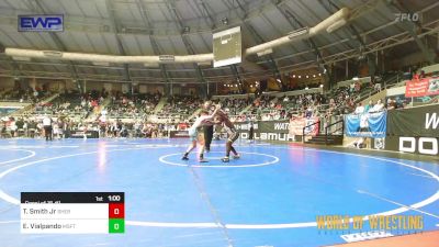 100 lbs Consi Of 16 #1 - Tevin Smith Jr, Sherman Challengers vs Elijah Vialpando, Misfit Wrestling