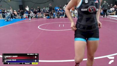 155 lbs Round 5 - Lindsey Shipp, WA vs Lilyana Nuo, OR