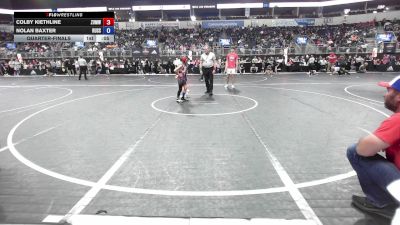 80 lbs Round Of 16 - Colt Findley, Purler vs Albie Cook, Hoisington Jr Cardinals