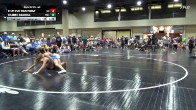144 lbs Round 4 (6 Team) - Brayson Weatherly, Team Arkansas vs Braden Carroll, Vancleave Takedown Club