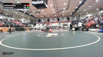 100 lbs Consolation - Charlee Peters, Tahlequah Girls HS vs Jaymi Peavey, Tahlequah Girls HS