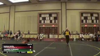 108 lbs Semis & 1st Wrestleback (8 Team) - Karan Patel, Team Ontario (Forge) vs Darren Florance, Gorilla Grapplers