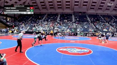 4A-144 lbs Cons. Round 1 - Kelly Doney, Starr`s Mill vs Jaden McKelvin, Ware County