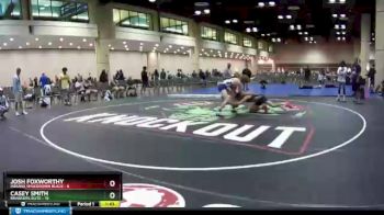 132 lbs Round 6 (10 Team) - Casey Smith, Brawlers Elite vs Josh Foxworthy, Indiana Smackdown Black