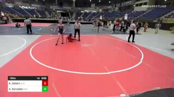 116 lbs Rr Rnd 3 - Kailin Sebert, Best Trained vs Anaveh Gonzales, 806Takedown Wrestling