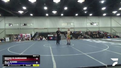 132 lbs Round 4 (6 Team) - Isabella Keesee, Kansas vs Milly Hughes, Georgia