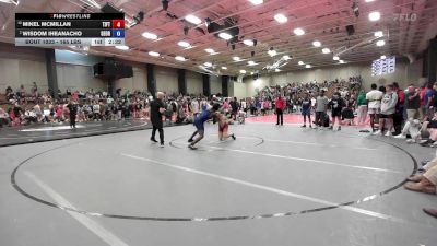165 lbs Quarterfinal - Mikel Mcmillan, Tift Wrestling Academy vs Wisdom Iheanacho, Georgia