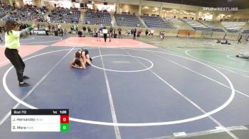 137 lbs Rr Rnd 1 - Jonas Hernandez, ReZults Wrestling vs David Mora, Rebel WC