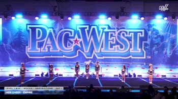 Heir Cheer - Empire [2026 L1 Mini - Novice - Restrictions Day 1] 2026 PacWest Grand Nationals