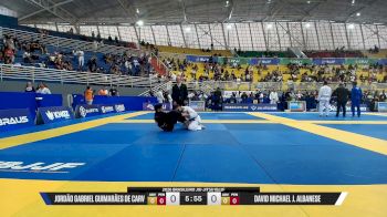 David Michael J. Albanese vs Jordão Gabriel Guimarães De Carv 2026 Brasileiro Jiu-Jitsu IBJJF