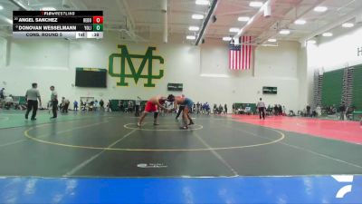 285 lbs Cons. Round 5 - Angel Sanchez, Redondo vs Donovan Wesselmann, Yorba Linda