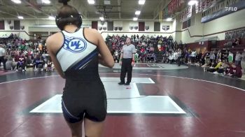 120 lbs 13th Place Match - Kiley Collins, West Liberty vs Jocelyn Syharath, Waterloo West