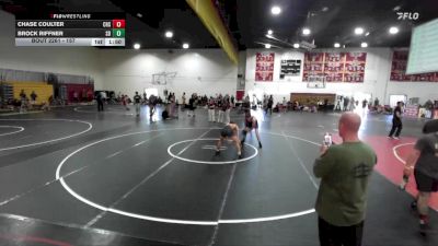 157 lbs Semifinal - Chase Coulter, Chaparral High School vs Brock Riffner, San Dimas