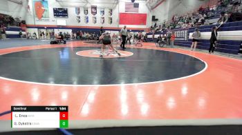 100 lbs Semifinal - Lily Enos, Batavia vs Genevieve Dykstra, Edwardsville (H.S.)