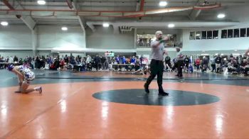 105 lbs Cons. Round 4 - Braylin Romshak, Highland vs Cayden Taylor, Fowlerville (Girls)