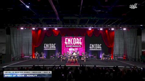 Spirit of Texas - Royalty [2025 L6 Senior Coed - Medium Day 2] 2025 Encore Grand Nationals
