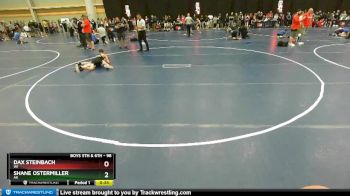 98 lbs Champ. Round 2 - Shane Ostermiller, AK vs Dax Steinbach, WI