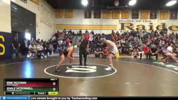 170 lbs Champ. Round 1 - Erik Mccown, Palm Desert vs Khale Mcdonnell, Fountain Valley