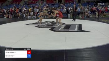 145 lbs Cons 64 #2 - Brendan Winn-Kelley, North Dakota vs Nicholas Egbalic, Nevada