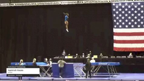 Aamirah Hayes - Individual Trampoline, MTGA - 2021 USA Gymnastics Championships