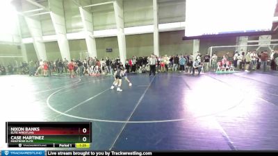 75 lbs Cons. Round 3 - Nixon Banks, Elite Wrestling vs Case Martinez, Montrose Elite