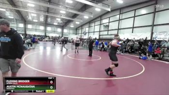 285 lbs Quarterfinal - Austin McNaughtan, Wasatch vs Fleming Bridger, Desert Hills