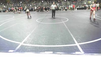 120 lbs Semifinal - Aaliah Guebara, Maize vs Austin Welch, Rogue Warrior Wrestling