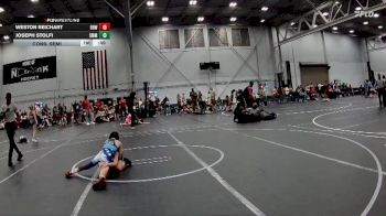 72 lbs Cons. Semi - Weston Reichart, Littlestown vs Joseph Stolfi, Unattached