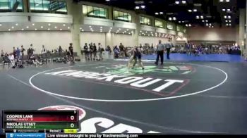 132 lbs Round 3 (10 Team) - Nikolas Utset, Eagle Empire Black vs Cooper Lane, Montana Huntly
