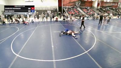 127-136 lbs Round 5 - Charles Davidson, Cougars Wrestling Club vs Dax Kunch, Durango Wrestling Club