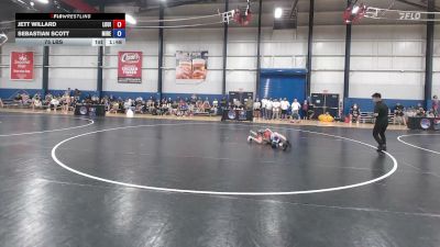 75 lbs Jett Willard, Louisiana vs Sebastian Scott, Michigan Red