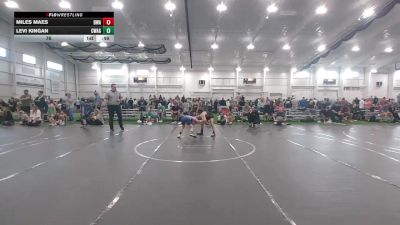 76 lbs Round 1 (8 Team) - Miles Maes, Donahue WA vs Levi Kingan, Contenders WA Green