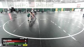 133 lbs Champ. Round 1 - Brian Beers, Illinois vs Elon Rodriguez, UW-Parkside