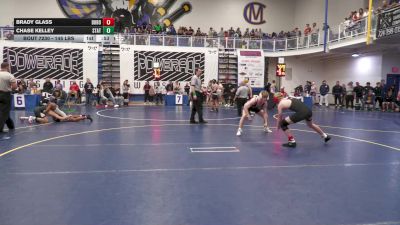 145 lbs Consy 3 - Brady Glass, DuBois vs Chase Kelley, State College