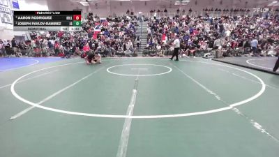 Boys 138 lbs Semifinal - Aaron Rodriguez, Hollister Boys vs Joseph Pavlov-Ramirez, Los Gatos Boys