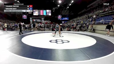 190 lbs Cons. Sub-quarters - Frankie Pieffer, OH vs Ibrahim Zaky, VA