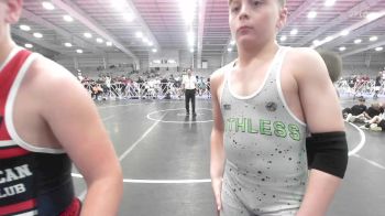 110 lbs Rr Rnd 3 - Bryson Schlagel, All-American Wrestling Club Blue vs Massimo Perentin, Ruthless Black