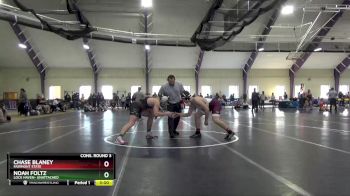 197 lbs Cons. Round 3 - Noah Foltz, Lock Haven- Unattached vs Chase Blaney, Fairmont State