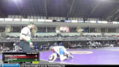 215 lbs Round 1 (16 Team) - Ty Buescher, Kearney vs Dominick Kattenberg, Smith Center HS