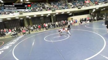 120 lbs Champ. Round 3 - Eric Hoselton, Unattached vs Colin Phelan, Unattached